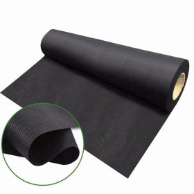 3ft*100ft Non-woven groundsheet, high-density weed control, breathable and environmentally friendly, a must-have for soil protection and gardenin